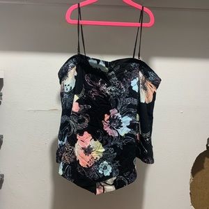 Free People Floral Top